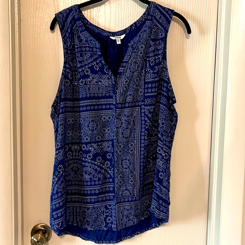 Patterned Tank Top